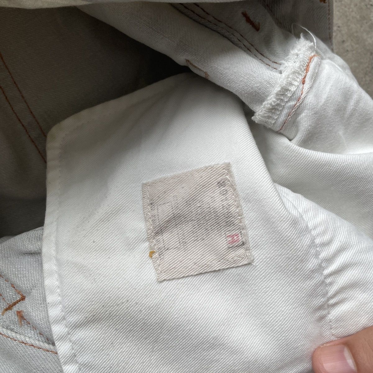 If Six Was Nine × Japanese Brand × Le Grande Bleu (L.G.B.) 291295=Homme Thrashed BOOTCUT Jeans FLARE Pants Denim W31 Size US 31 - 8 Thumbnail