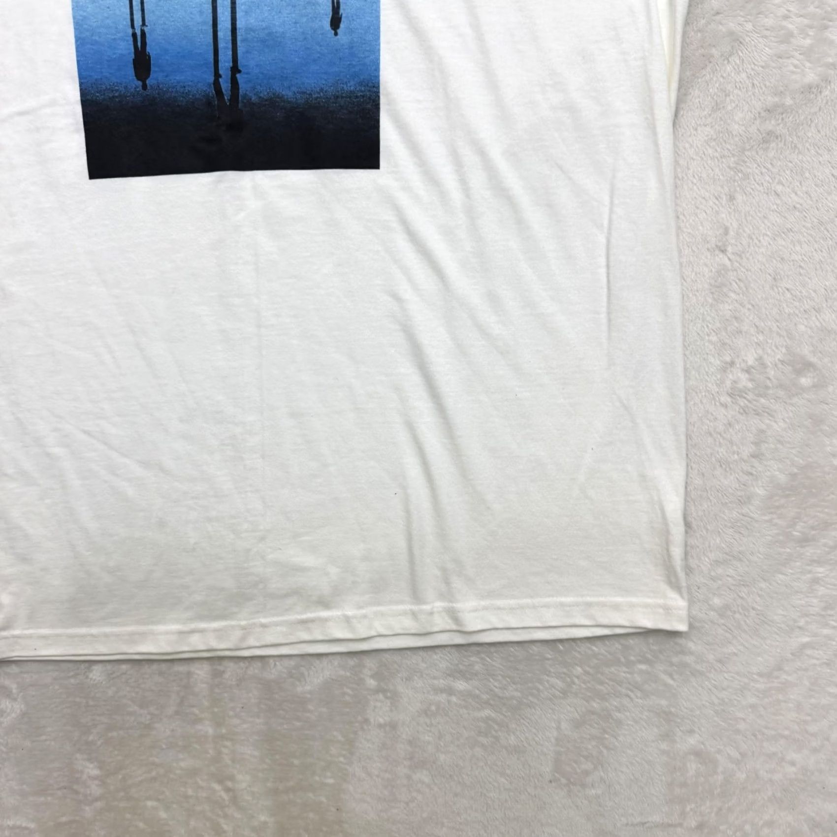 Hanes VINTAGE Blue Man Group Shirt Mens XL White Hanes Beefy-T Graphic Stilts Artwork Size US XL / EU 56 / 4 - 6 Thumbnail