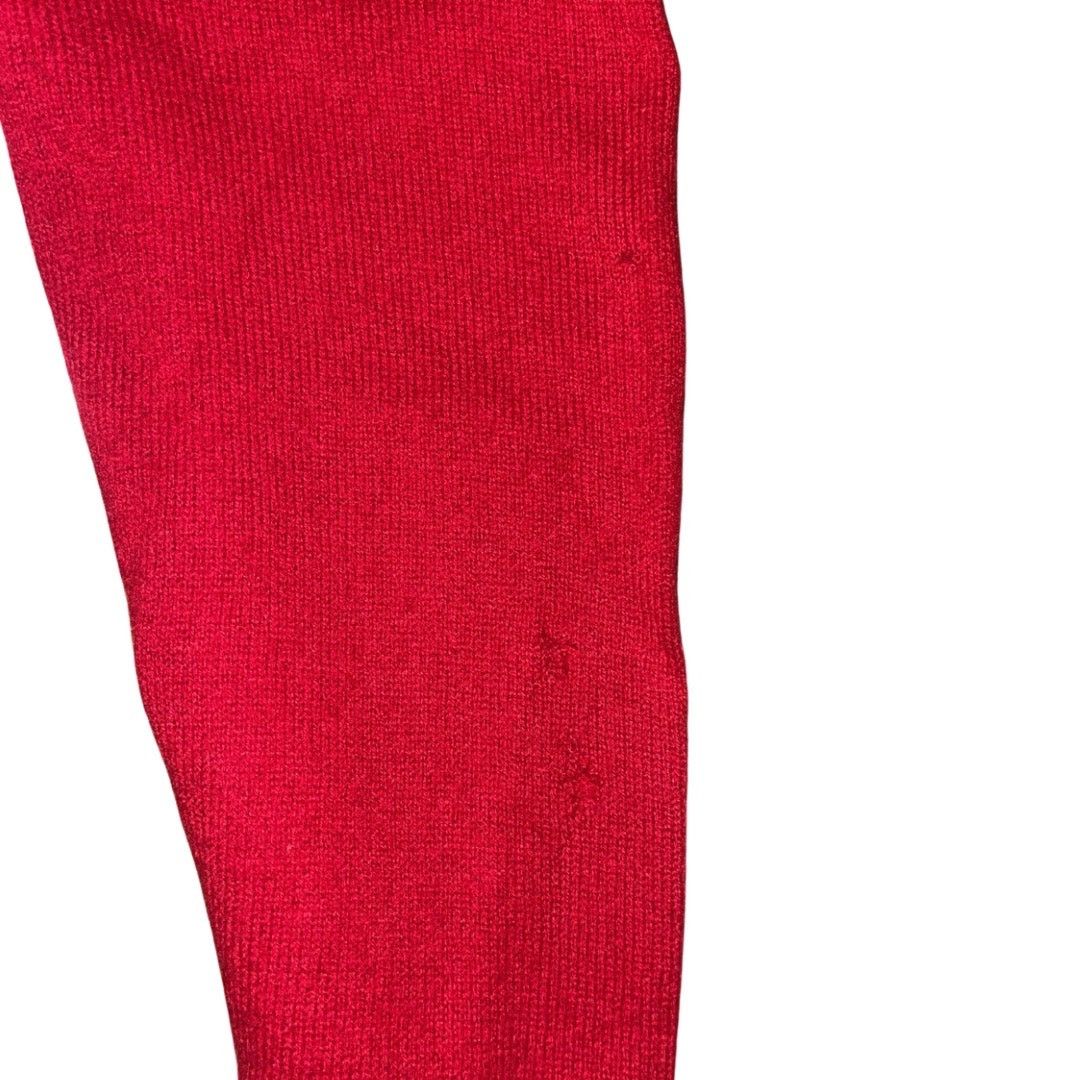Joe's the Dani Cashmere Button Crop Cardigan Holiday Red Small Size S / US 4 / IT 40 - 10 Thumbnail