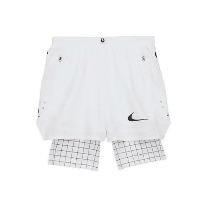 Off-White Nike x OFF-WHITE White Running Shorts 0079 Size US 26 / EU 42 - 1 Thumbnail