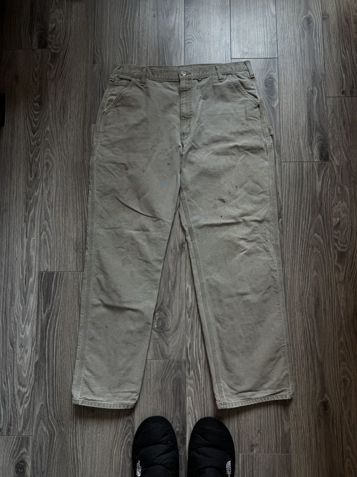Carhartt Great Very Used Carhartt workwear single knee pants 36 Size US 36 / EU 52 - 5 Thumbnail