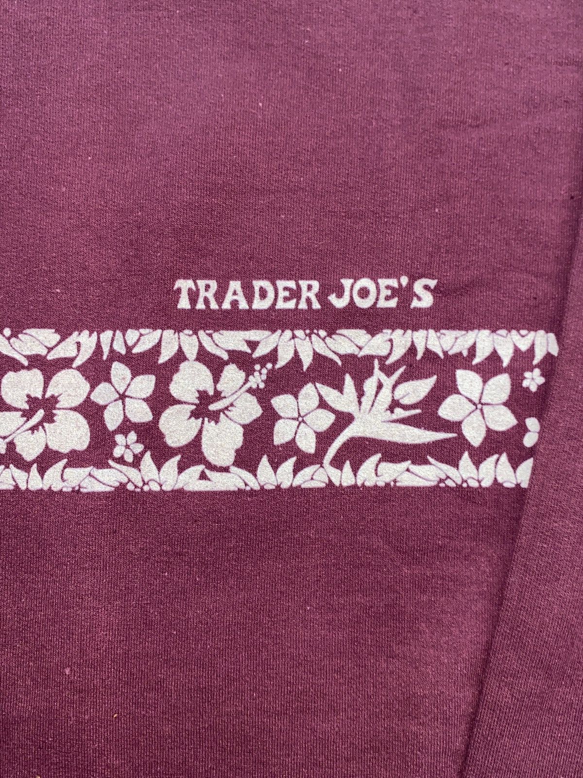 Cotton Traders Vtg Trader Joe's Crewneck Maroon Size US L / EU 52-54 / 3 - 2 Thumbnail