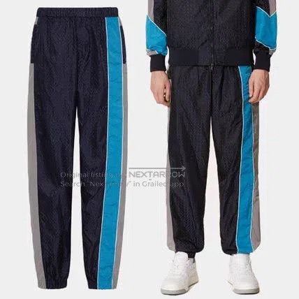 Valentino Valentino Decorative strip nylon sweatpants Size US 32 / EU 48 - 1 Thumbnail