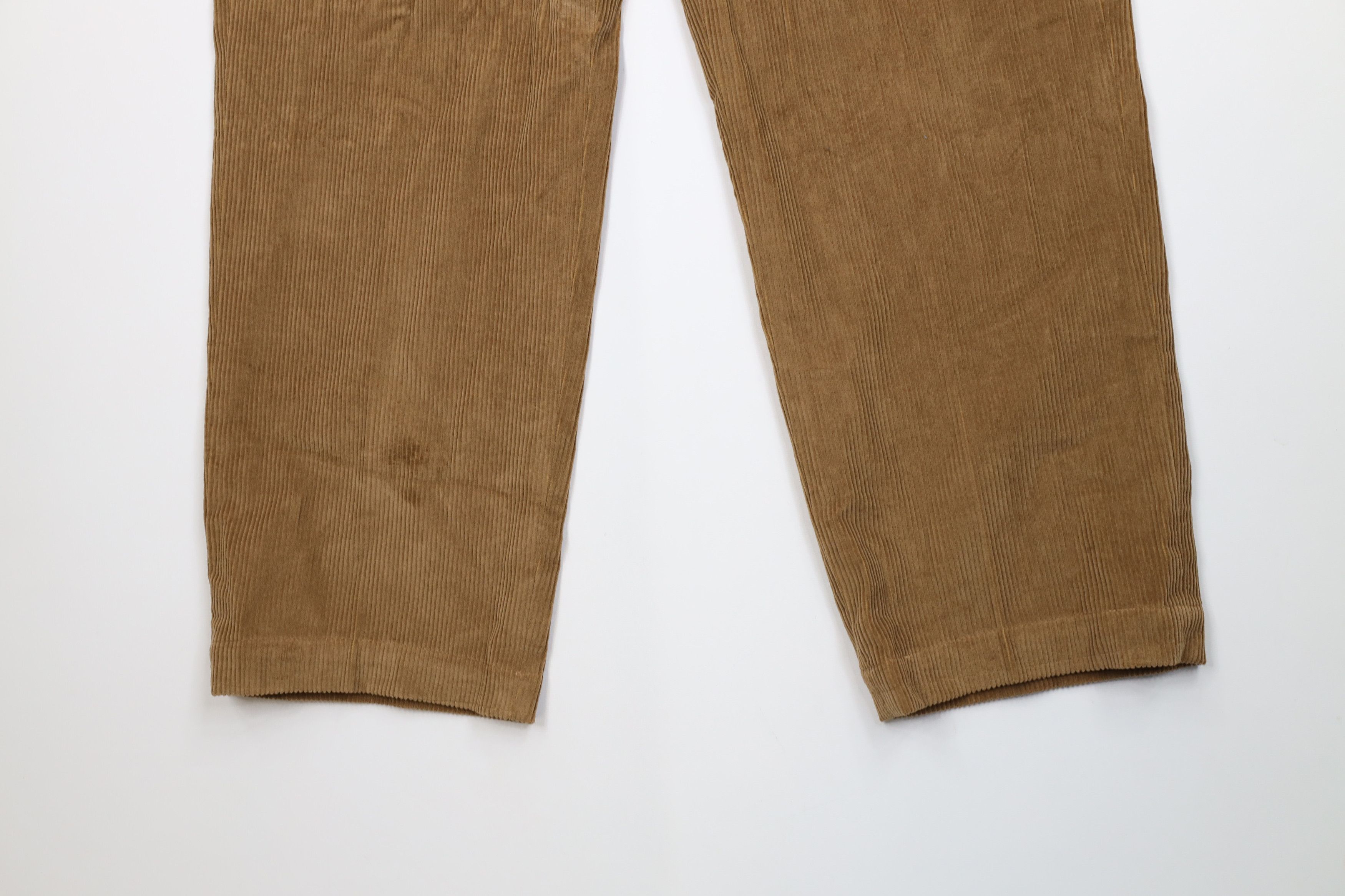 Brooks Brothers Vintage 90s Brooks Brothers Wide Leg Corduroy Chino Pants Size US 36 / EU 52 - 4 Thumbnail