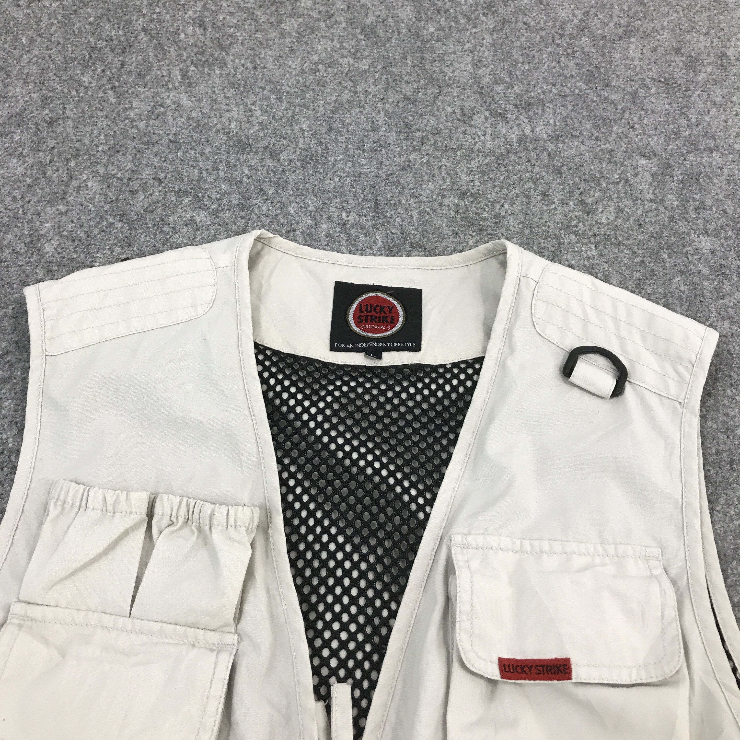 Japanese Brand LUCKY STRIKE TACTICS POCKET VEST JACKET Size US L / EU 52-54 / 3 - 7 Thumbnail