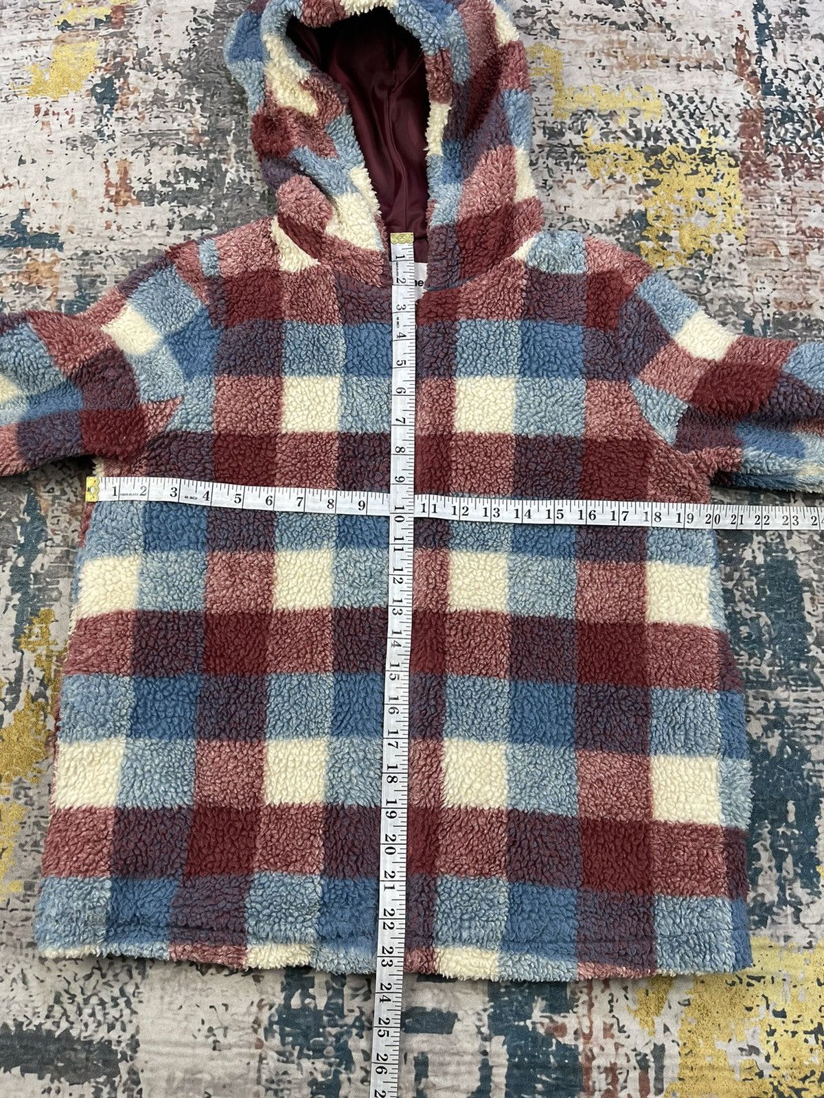 Ne-Net Issey Miyake Ne-Net Kitten Ear Plaid Zipper Hoodie Size XS / US 0-2 / IT 36-38 - 10 Thumbnail