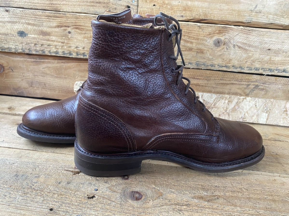 R.M. Williams R.M.Williams rickaby brown pebble lace-up boots uk 9G Size US 10 / EU 43 - 12 Thumbnail