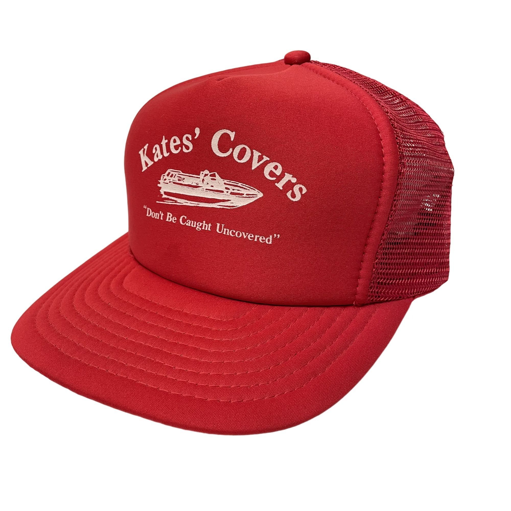 Other NOS New Vtg KATES COVERS Don't Be Caught Uncovered Cap Size ONE SIZE - 1 Thumbnail