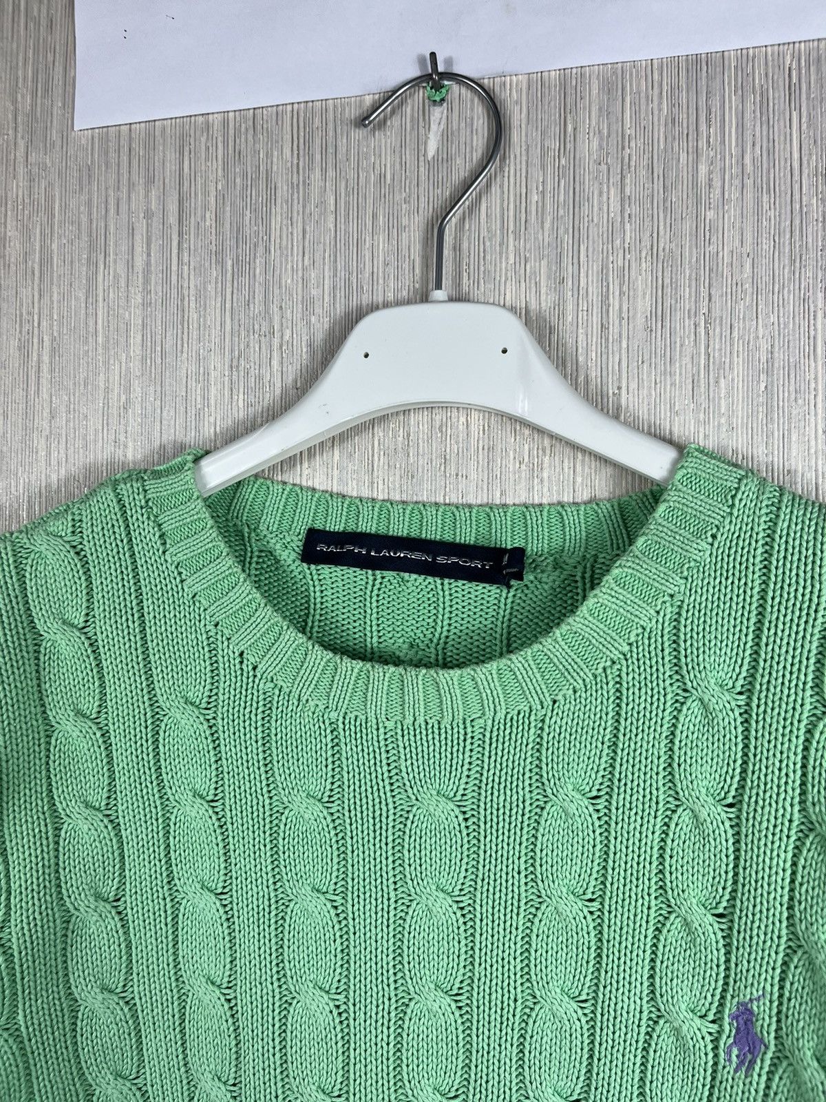 Ralph Lauren × Ralph Lauren Sport × Vintage Vintage Ralph Lauren Sport cable knit braid sweater knitted Size M / US 6-8 / IT 42-44 - 9 Thumbnail
