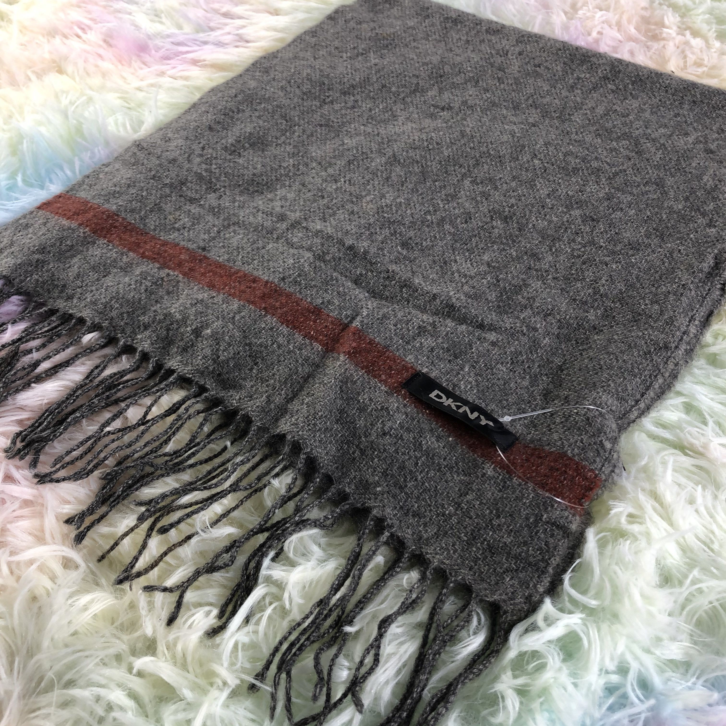 DKNY × Vintage DKNY Scarf / Muffler / Neckwear - KM78 Size ONE SIZE - 4 Thumbnail