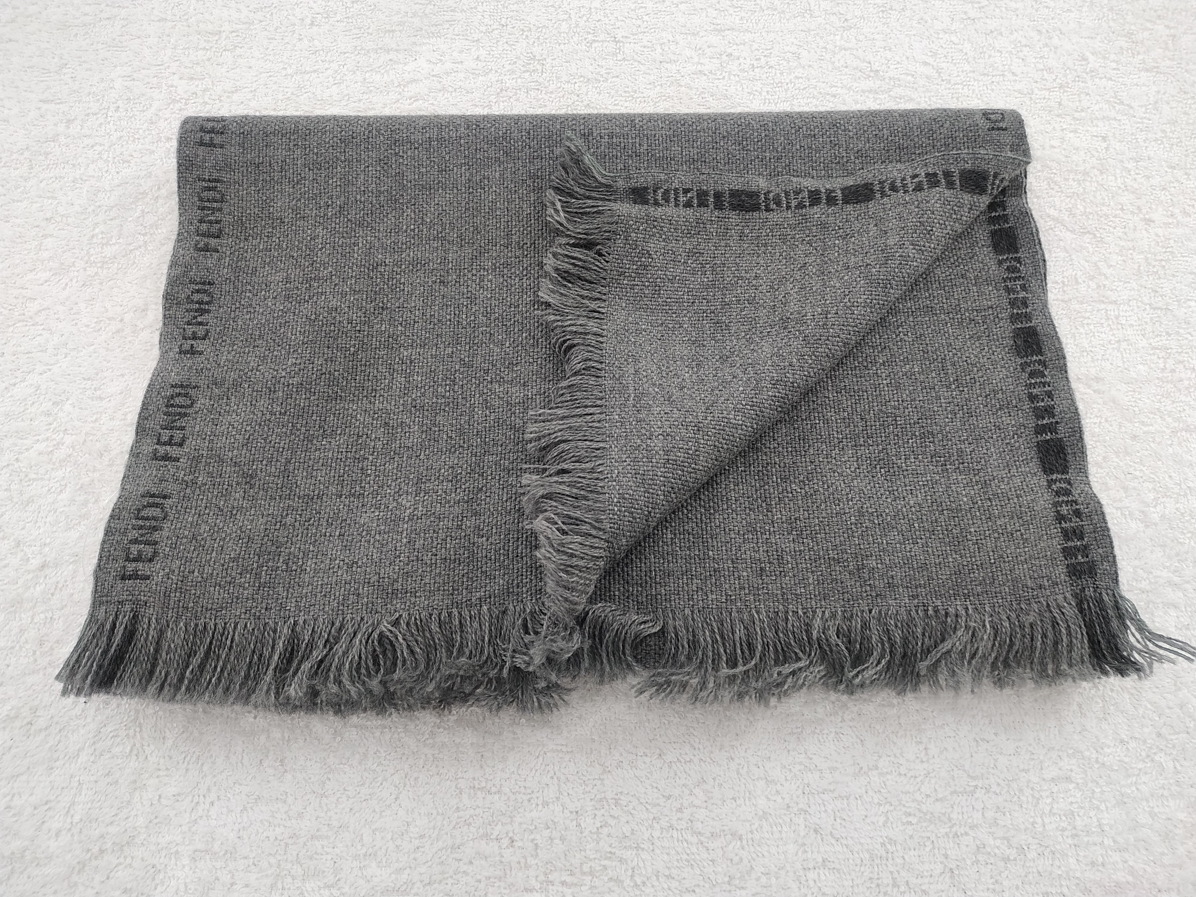 Fendi Vintage Fendi Scarf/Muffler/Neckwear MF391 Size ONE SIZE - 4 Thumbnail
