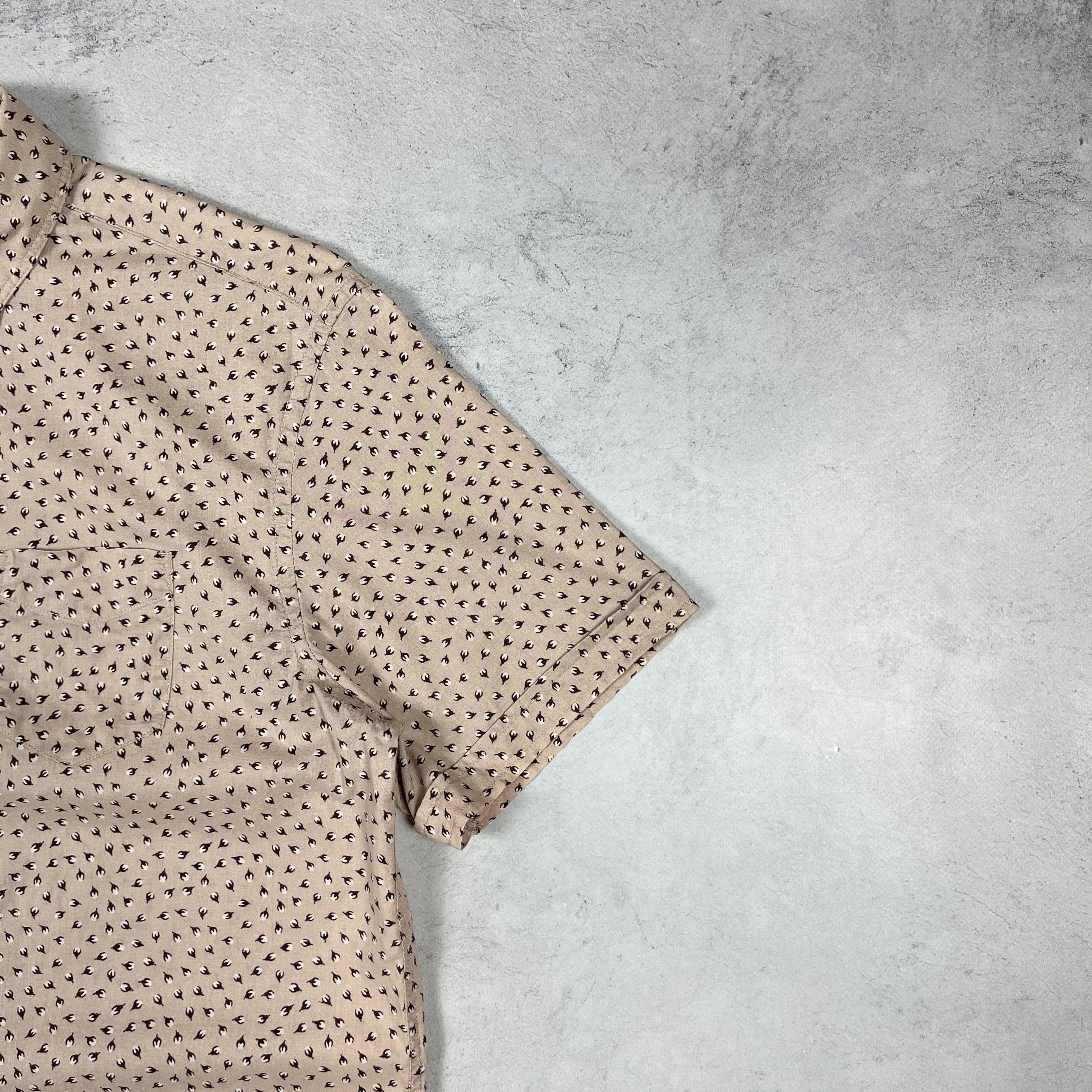 Allsaints Designer AllSaints Bulb Button Up Short Sleeve Shirt Size US S / EU 44-46 / 1 - 7 Thumbnail