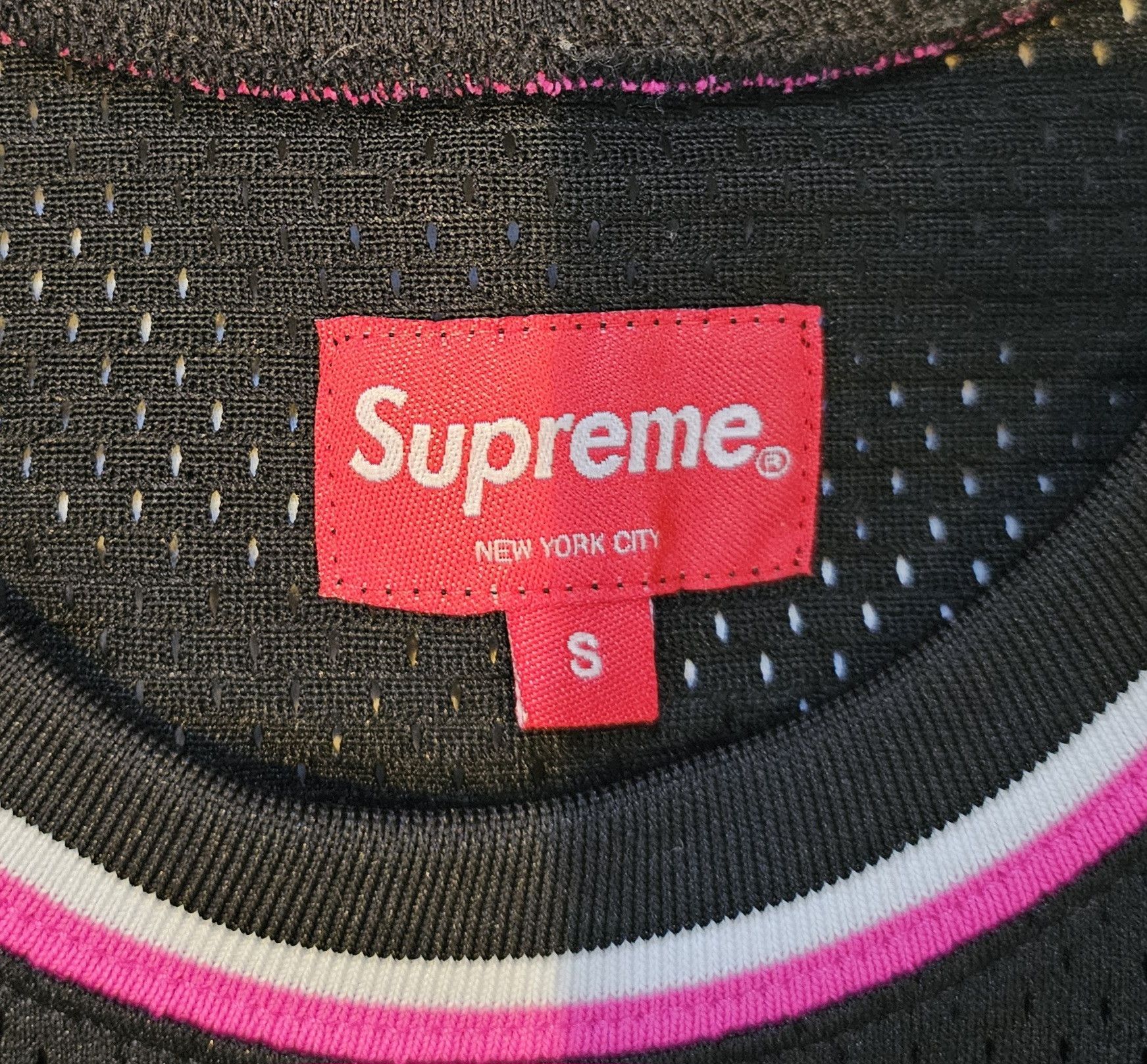 Supreme SUPREME BOLT BASKETBALL JERSEY BLACK Size US S / EU 44-46 / 1 - 3 Thumbnail