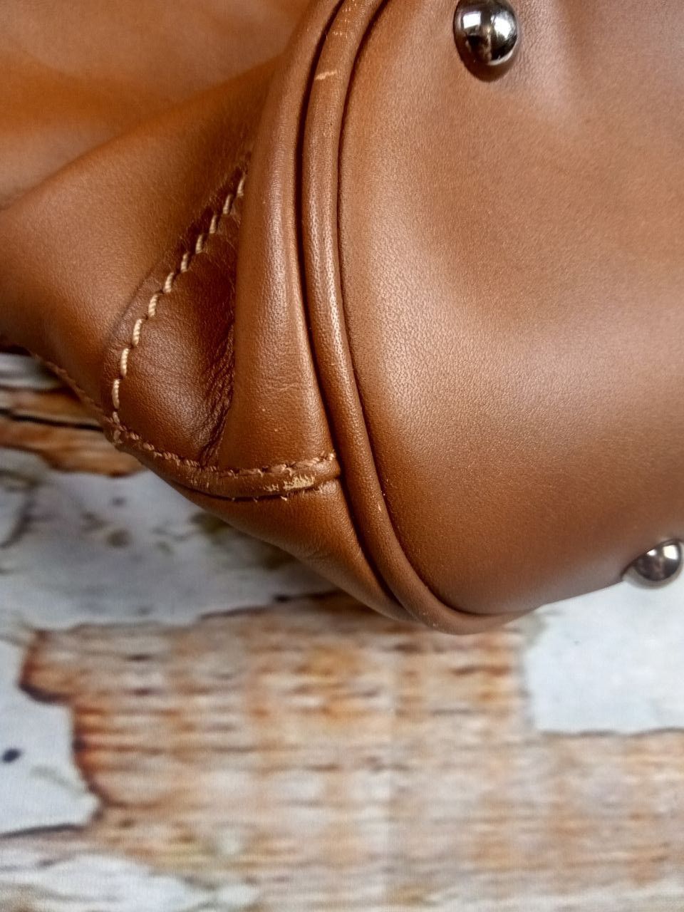 Longchamp Longchamp Brown Leather Women's Bag Size ONE SIZE - 7 Thumbnail