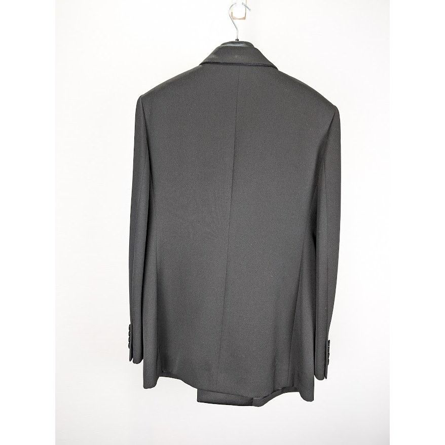 Saint Laurent Paris o1rshd1 Grain De Poudre De Laine Evening Jacket in Noir Size US L / EU 52-54 / 3 - 13 Thumbnail