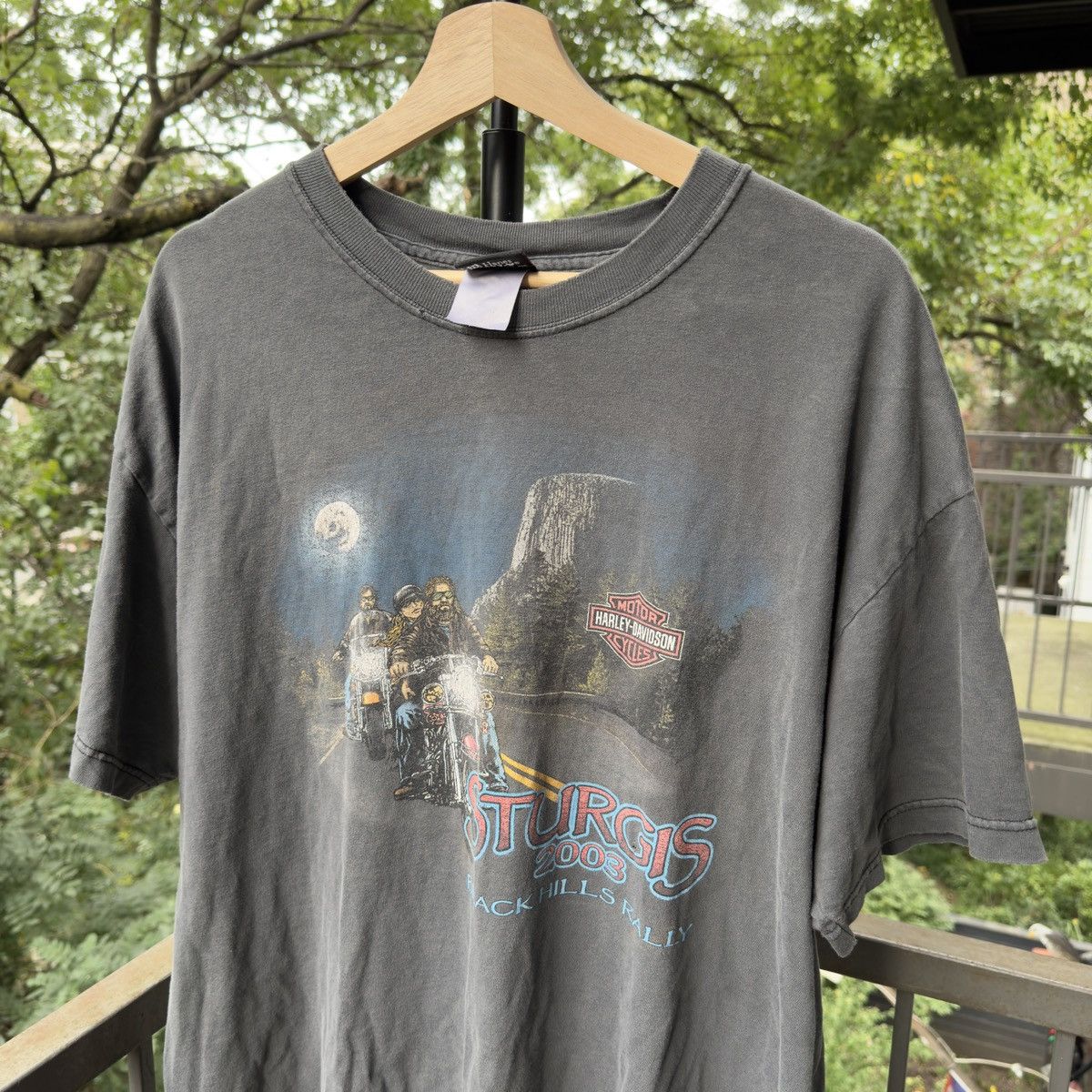 Harley Davidson Sturgis Harley Shirt Thrashed Faded Distressed ERD Grunge Size US XL / EU 56 / 4 - 6 Thumbnail