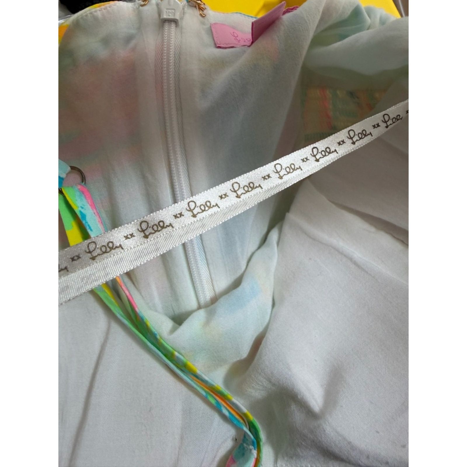 Lilly Pulitzer Lilly Pulitzer Christine Dress Multi Size 2 WORN ONCE $178 Size XS / US 0-2 / IT 36-38 - 8 Thumbnail