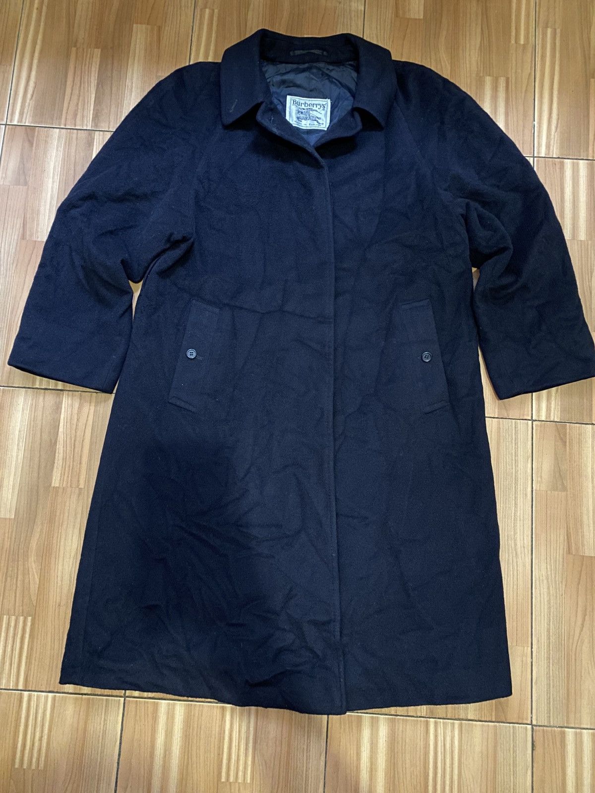 Burberry BURBERRYS VINTAGE COAT PURE CASHMERE JACKET MADE IN ENGLAND Size M / US 6-8 / IT 42-44 - 3 Thumbnail