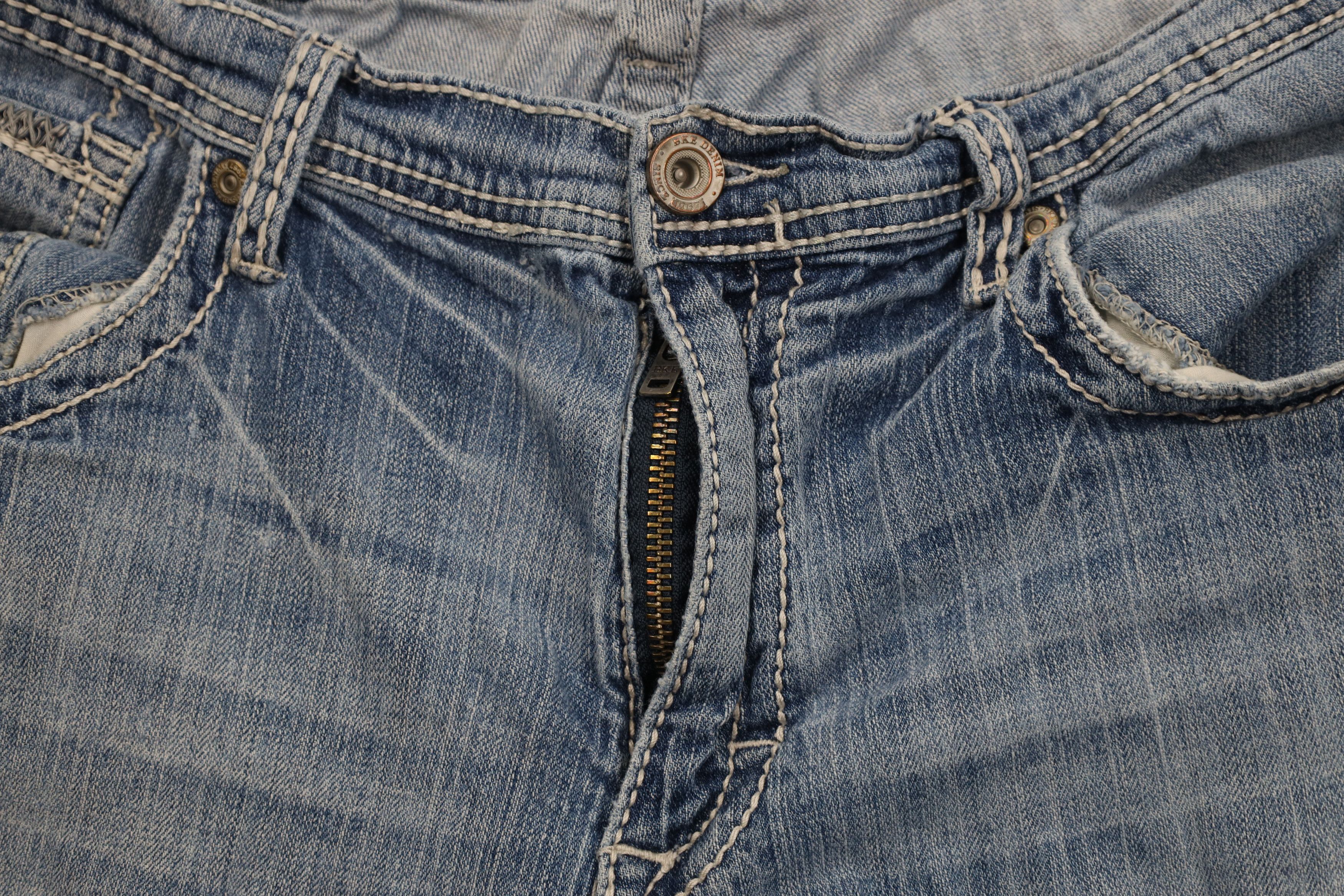 Vintage Buckle BKE Thick Stitch Tyler Bootcut Denim Jeans Stretch Size US 36 / EU 52 - 9 Thumbnail