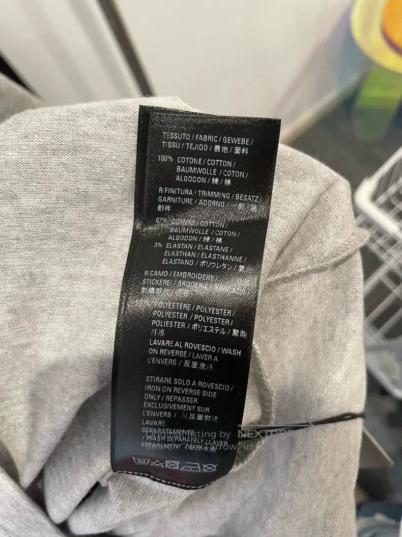 Balenciaga Balenciaga Coke Embroidered Gray T-Shirt Size US XS / EU 42 / 0 - 6 Thumbnail