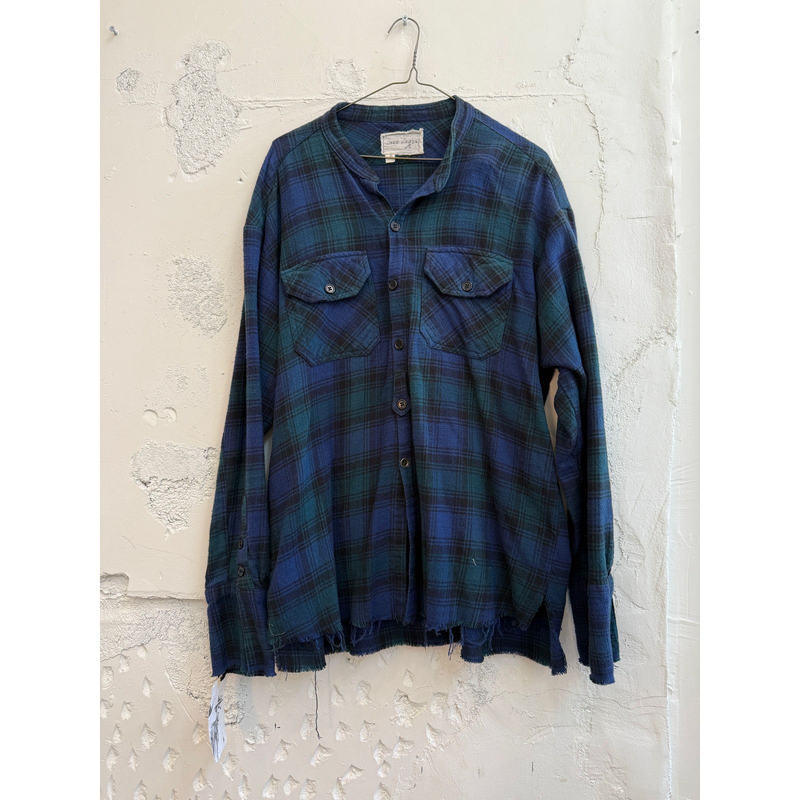 Greg Lauren Greg Lauren SAMPLE Dixie Chicks Blue Plaid Studio