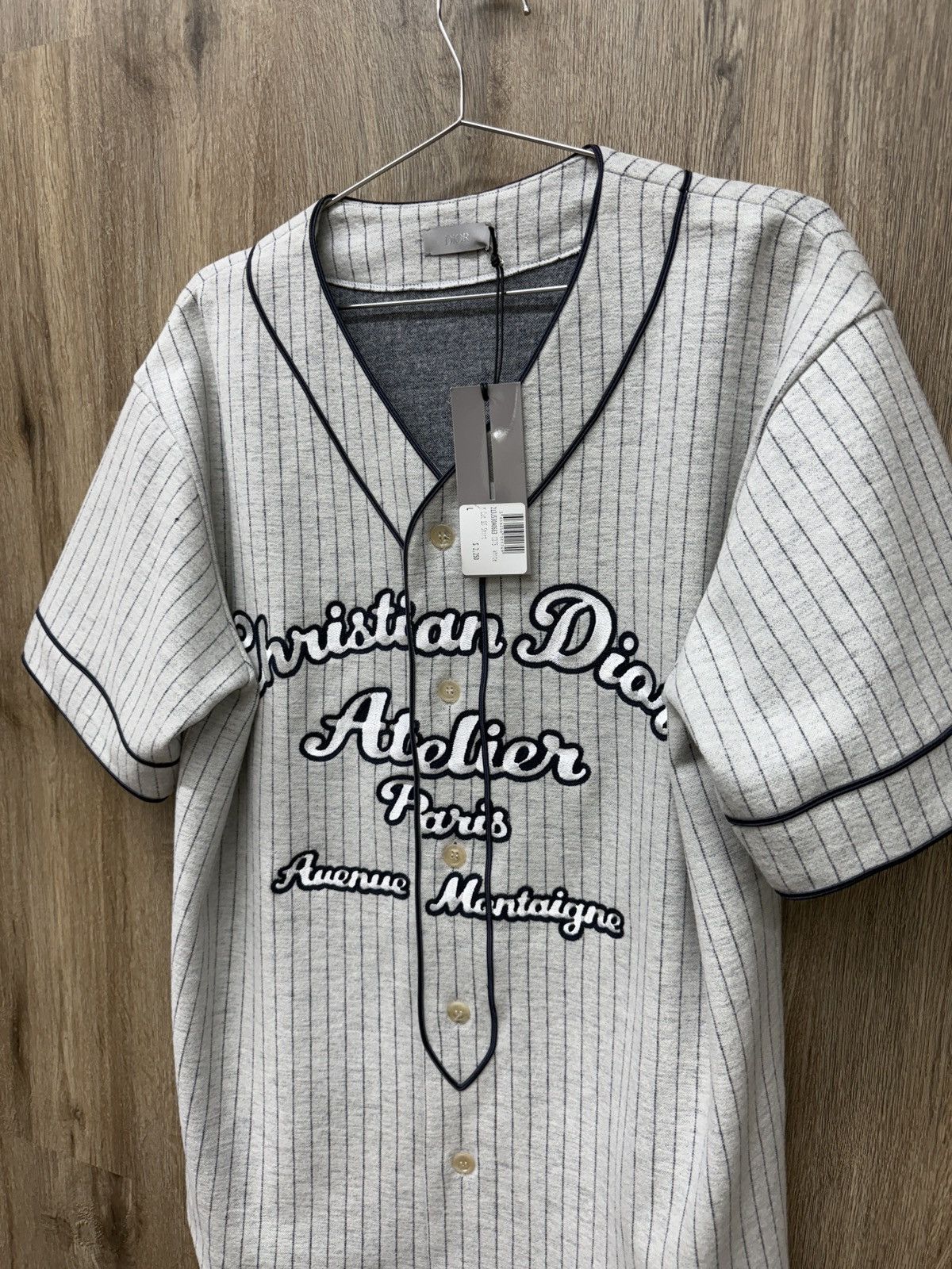 Dior Christian Dior Baseball Jersey Size US L / EU 52-54 / 3 - 2 Thumbnail