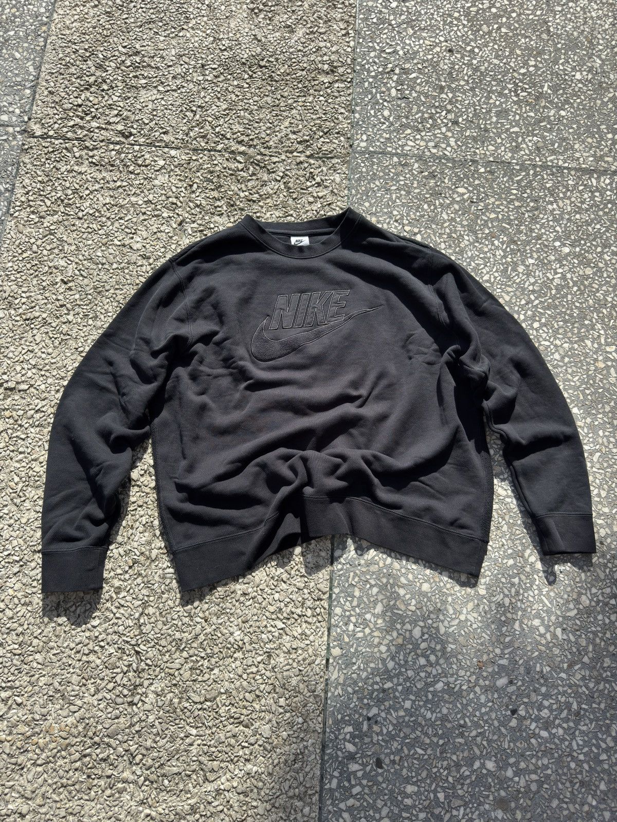 Nike Nike Crewneck Big Logo Sweatshirt Size US XL / EU 56 / 4 - 2 Thumbnail