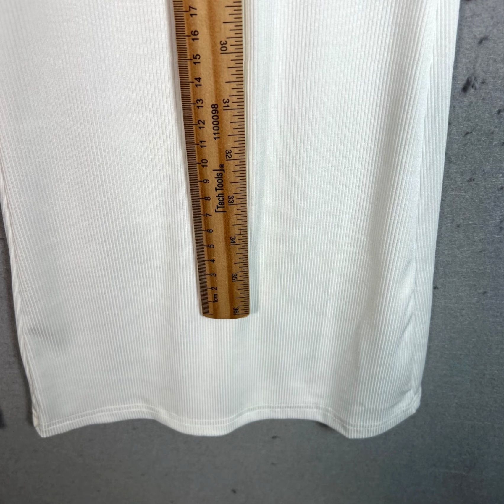 Vintage THATSOFETCH White Flared High-Waisted Pants Womens Size 8 Polyester Blend Size 30" / US 8 / IT 44 - 6 Thumbnail