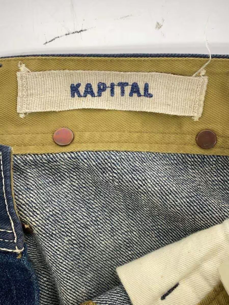 Kapital Flared Back Bag Denim Jeans Size US 30 / EU 46 - 4 Thumbnail