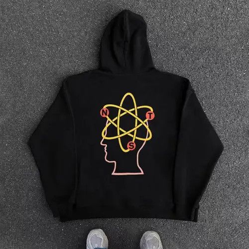 VIBE Vintage Street Hip Hop Fun Funny Print Hooded Sweatshirt Size US XXL / EU 58 / 5 - 1 Thumbnail