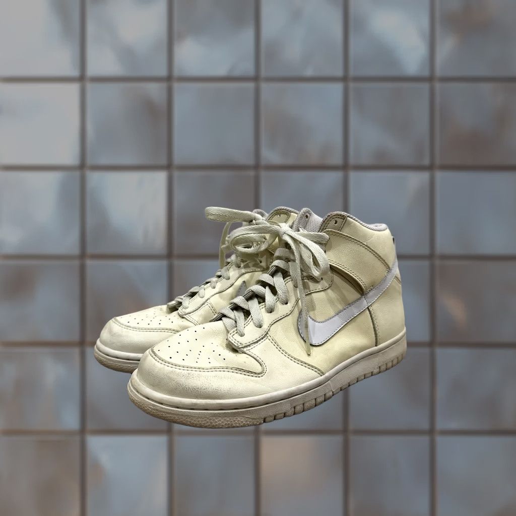 Nike Nike Dunk High Premium Glow in the Dark 2006 White Green Size 8 Mens Sneaker Size US 8 / EU 41 - 1 Thumbnail