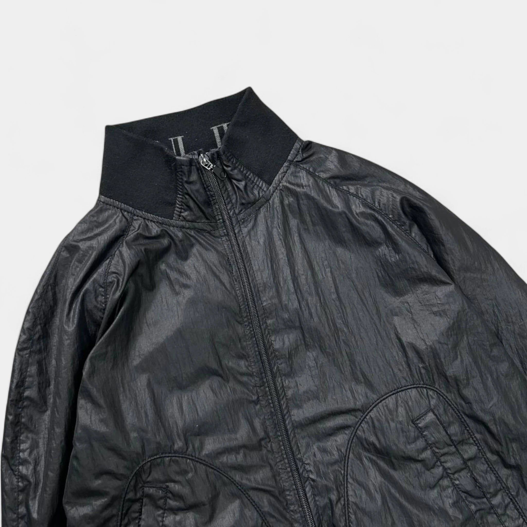 Armani Armani Jeans Black Bomber Nylon Jacket Size US M / EU 48-50 / 2 - 3 Thumbnail