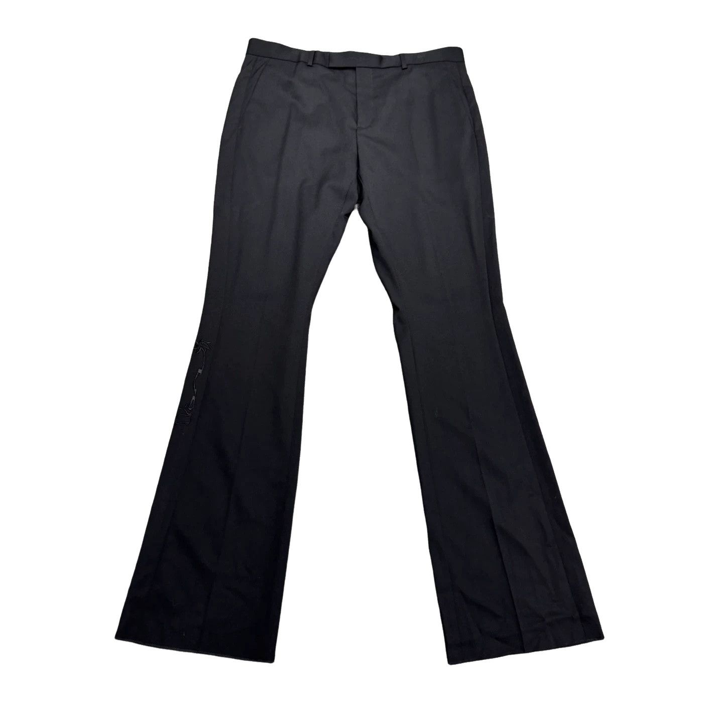 Dior Dior x Travis Scott Embroidered Wool Flare Pants 54 Size US 38 / EU 54 - 1 Thumbnail