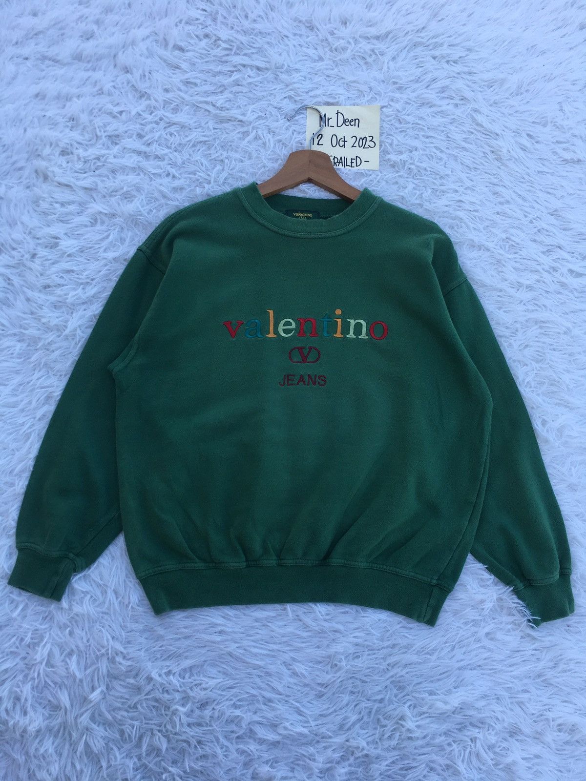 Valentino Rare Vintage Valentino Spellout Sweater Size US M / EU 48-50 / 2 - 2 Thumbnail