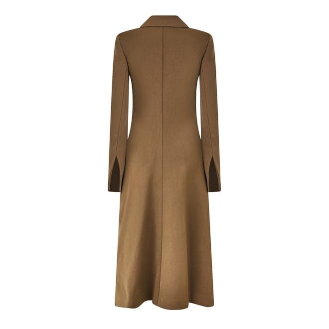 Bottega Veneta Bottega Veneta Regular Fit Coat in Brown Size XS / US 0-2 / IT 36-38 - 2 Thumbnail
