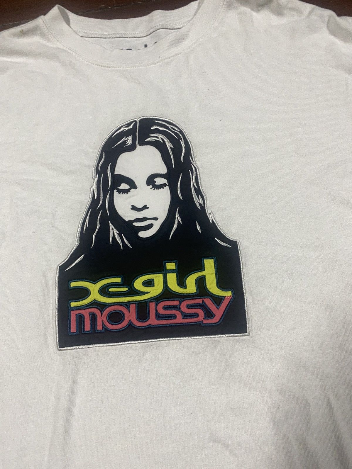 X-LARGE Rare X-GIRL moussy SWEATSHIRT Size US L / EU 52-54 / 3 - 5 Thumbnail