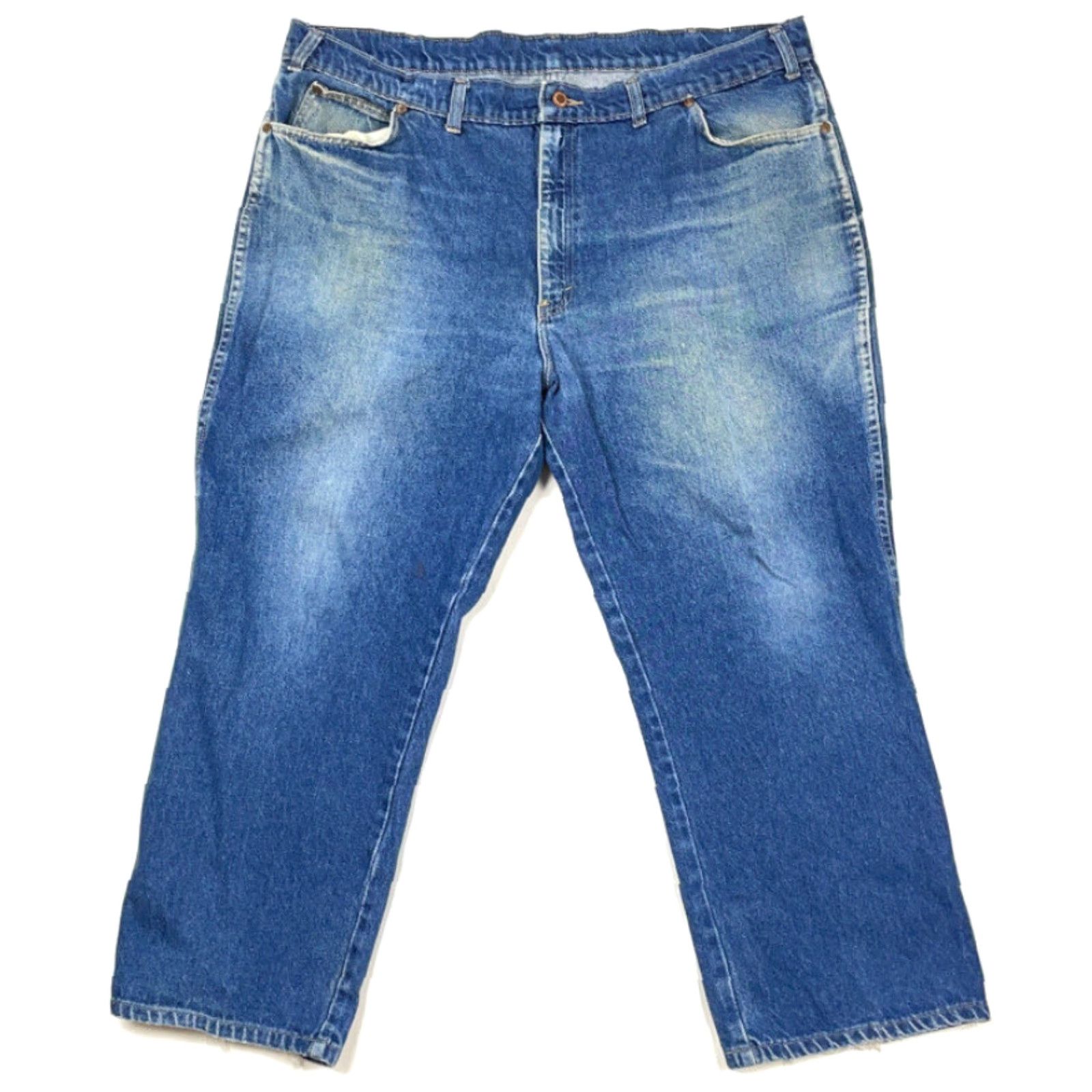 Vintage VINTAGE Long Haul High Rise Denim Jeans 42 Blue 80s Grunge Mens Size US 42 / EU 58 - 2 Thumbnail