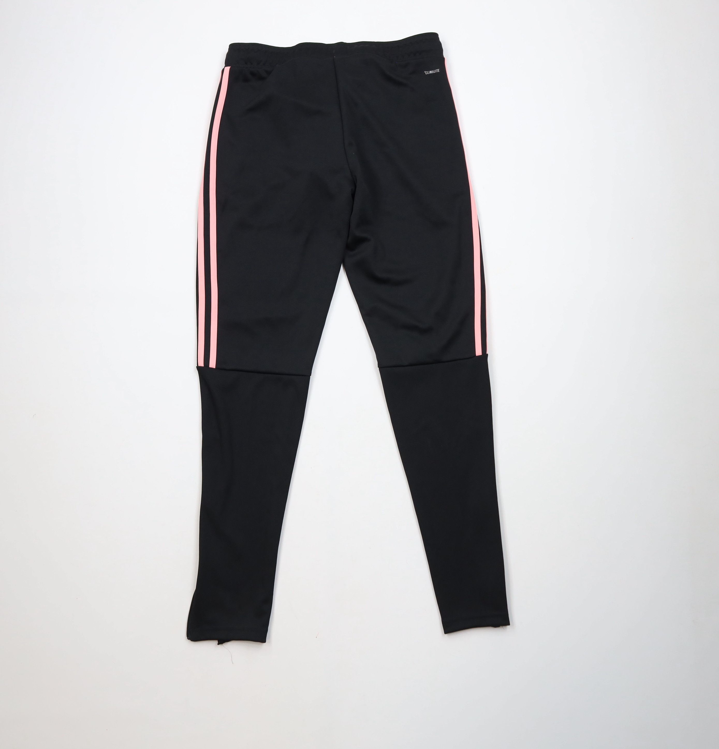 Adidas New Adidas Striped Tapered Leg Soccer Warm Up Pants Black Size 28" / US 6 / IT 42 - 10 Thumbnail