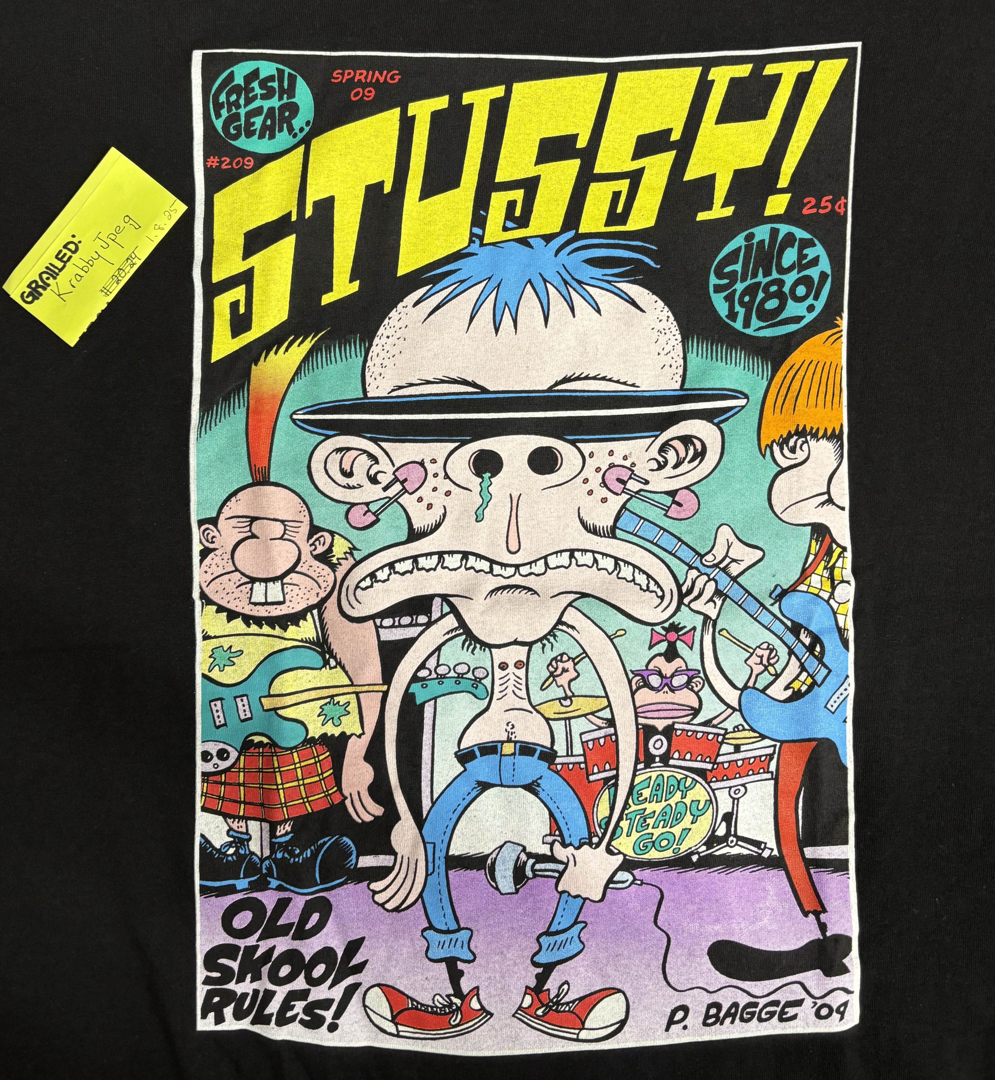 Stussy Deadstock 2009 Stussy x Peter Bagge Size US XXL / EU 58 / 5 - 5 Thumbnail