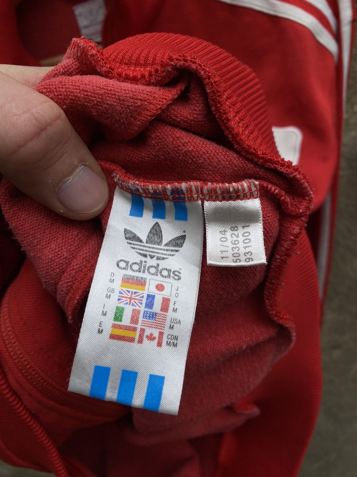 Adidas Vintage Adidas Ussr Y2K Soccer Zip Size US M / EU 48-50 / 2 - 8 Thumbnail
