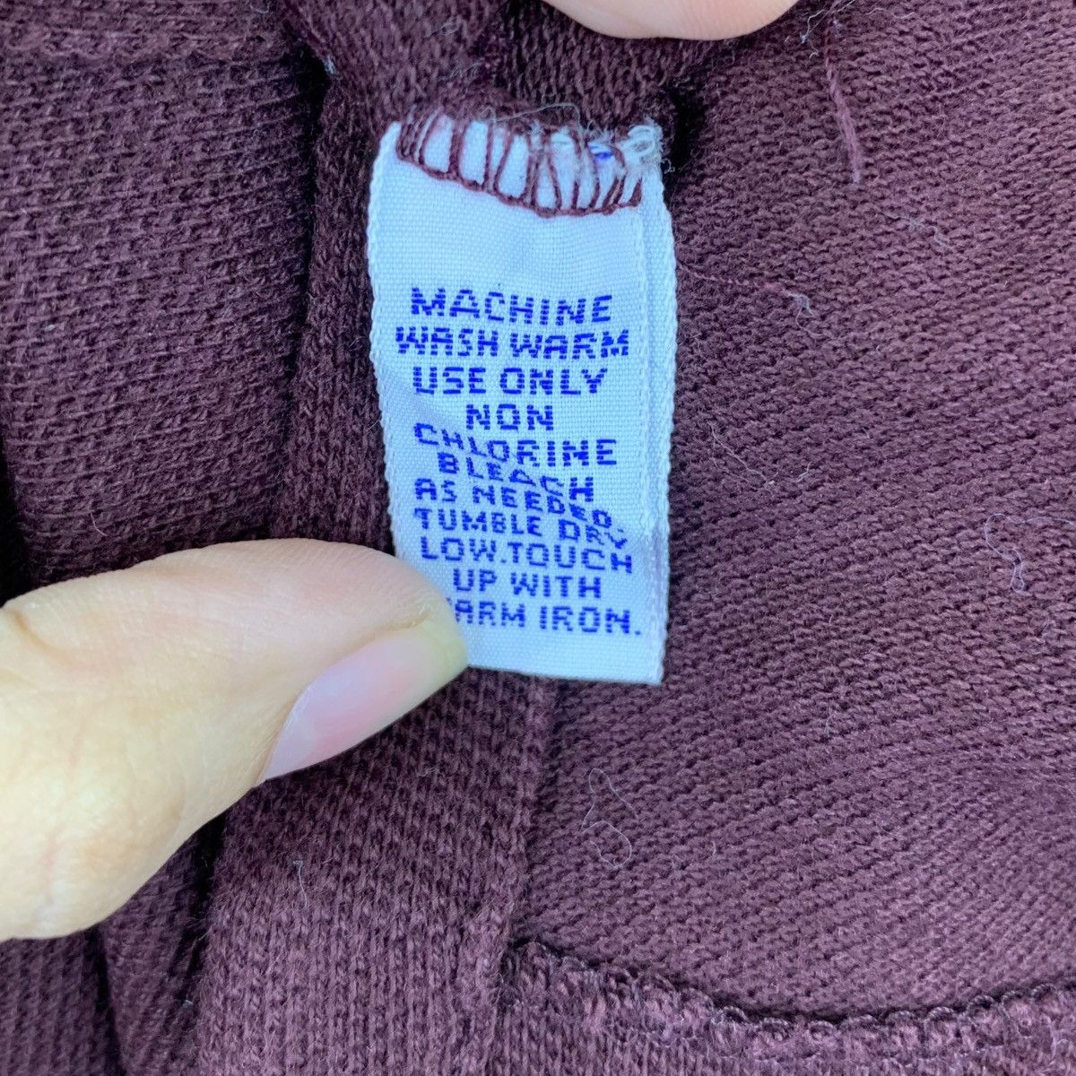 Vintage 90’ POLO RALPH LAUREN Small Pony Maroon Tee Shirt