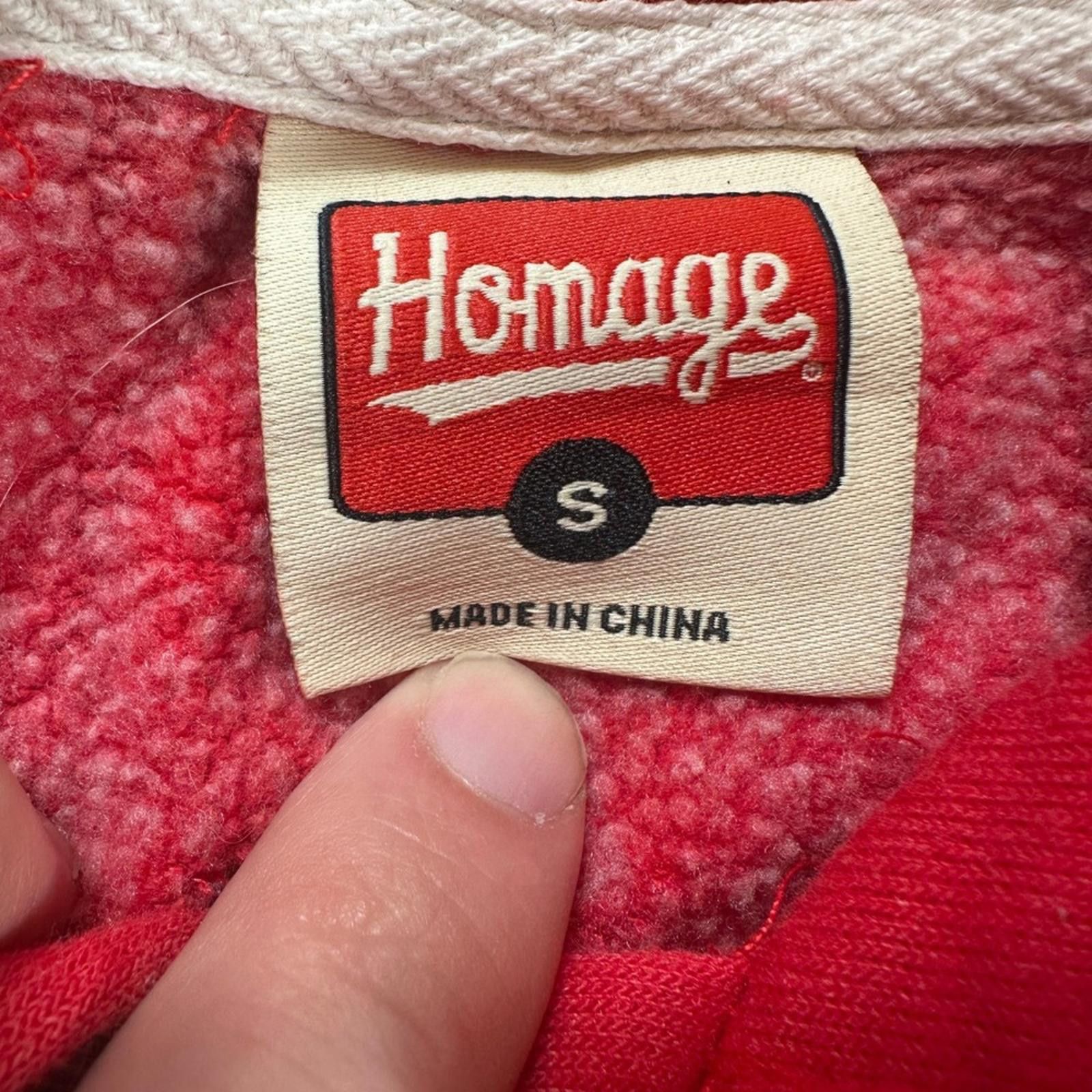 Homage Homage Kansas City Chiefs Hoodie Sweatshirt Mens S Red NFL Size US S / EU 44-46 / 1 - 4 Thumbnail