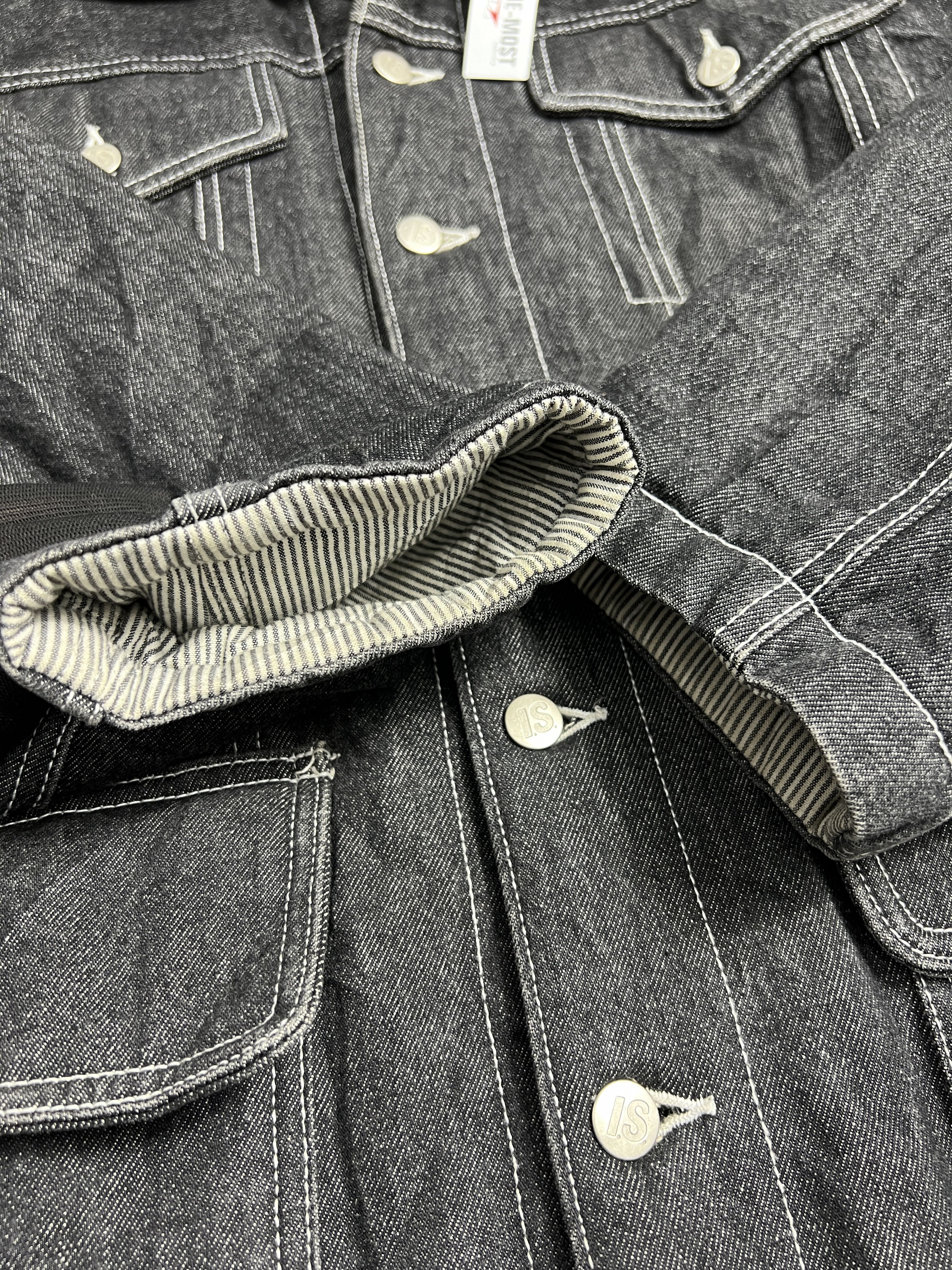 Issey Miyake Rare VTG ISSEY MIYAKE Lined Denim Hoodie Parka (9) GTMPT714 Size US M / EU 48-50 / 2 - 6 Thumbnail