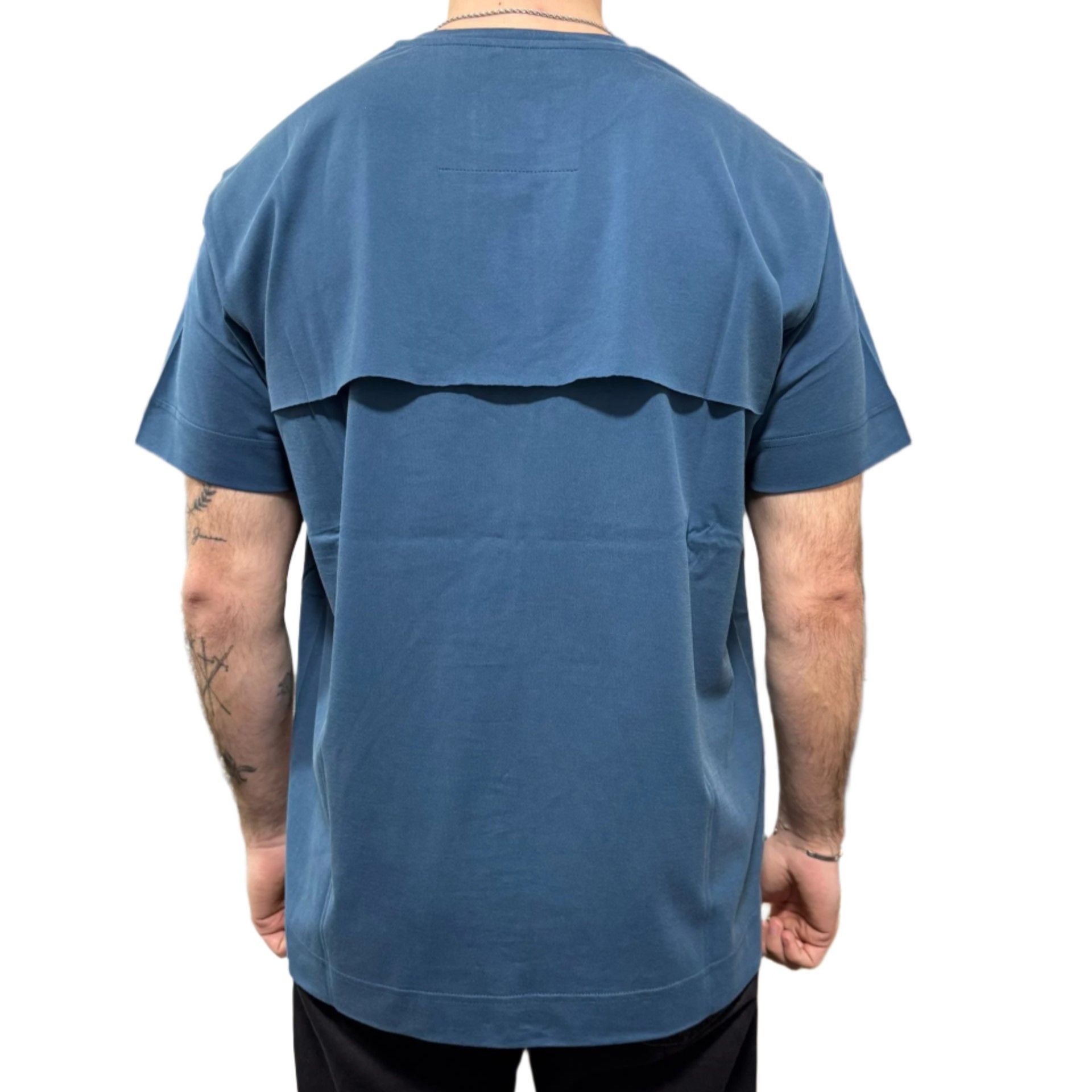 Givenchy Blue 4G Logo Oversized Overlay T-Shirt Size US M / EU 48-50 / 2 - 3 Thumbnail
