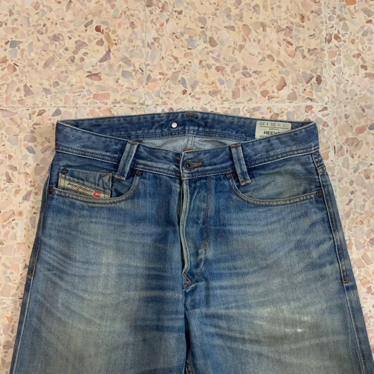 Vintage Vintage Diesel Industry Jeans 30x30 Distresses Denim Pants Size US 30 / EU 46 - 3 Thumbnail