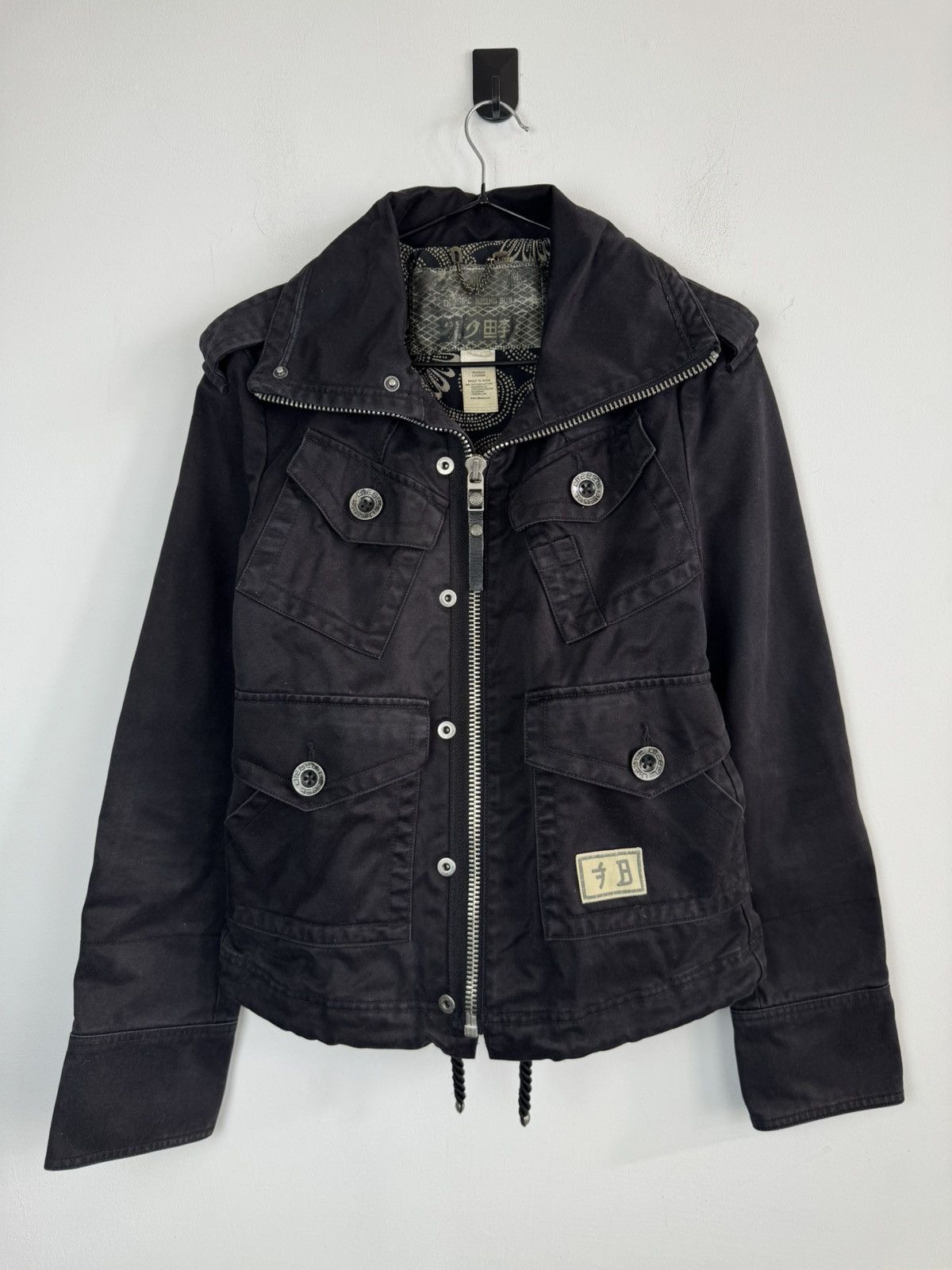 Diesel Vintage Diesel Rising Sun Avant Garde Patchwork Y2K Jacket Size L / US 10 / IT 46 - 1 Thumbnail