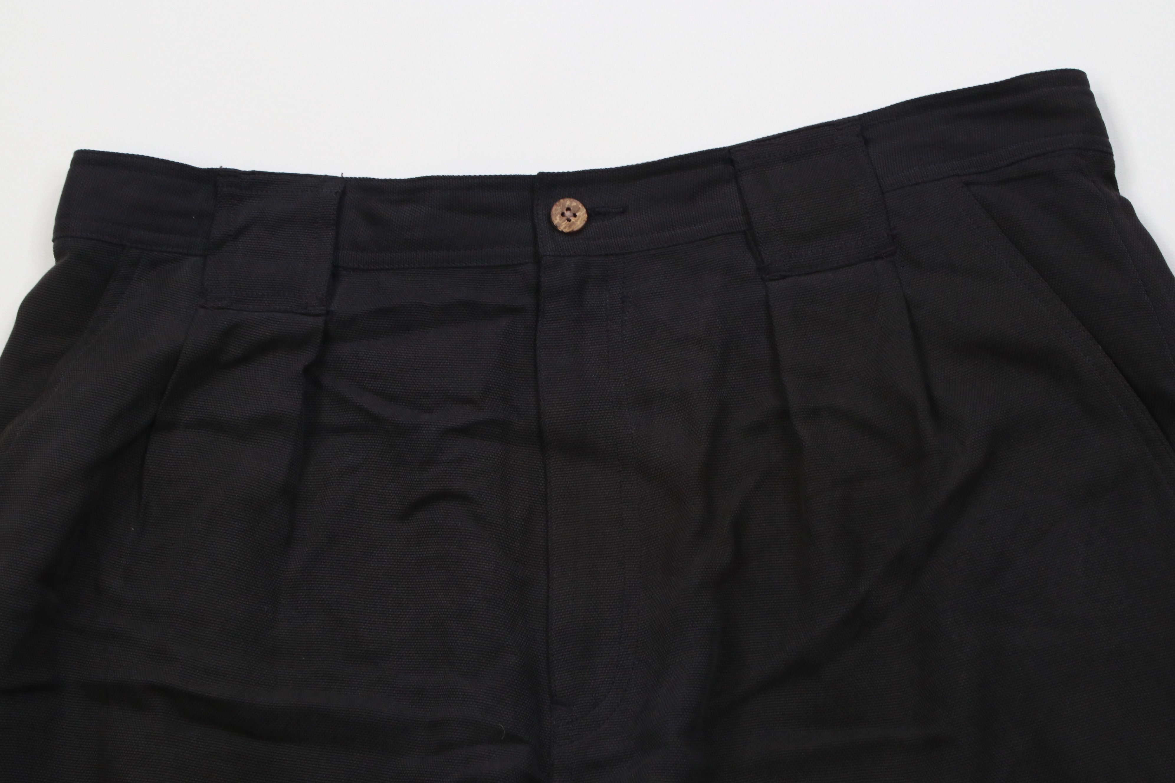 Tommy Bahama Vintage 90s Y2K Tommy Bahama Above Knee Chino Shorts Black Size US 34 / EU 50 - 2 Thumbnail