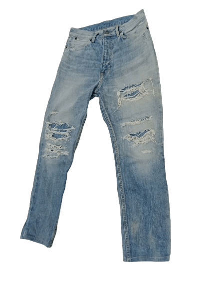 Japanese Brand Mcphee Tomorrowland Distressed Jeans Japanese Brand Size US 29 - 2 Thumbnail