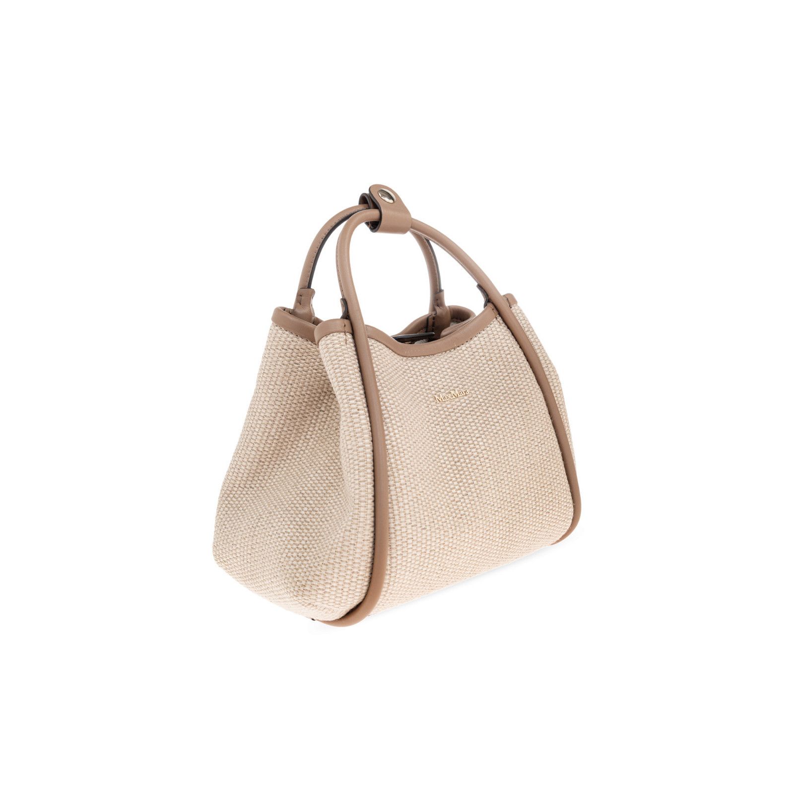 Max Mara MAX MARA Marine Small Brown Top Handle Bag New Size ONE SIZE - 3 Thumbnail