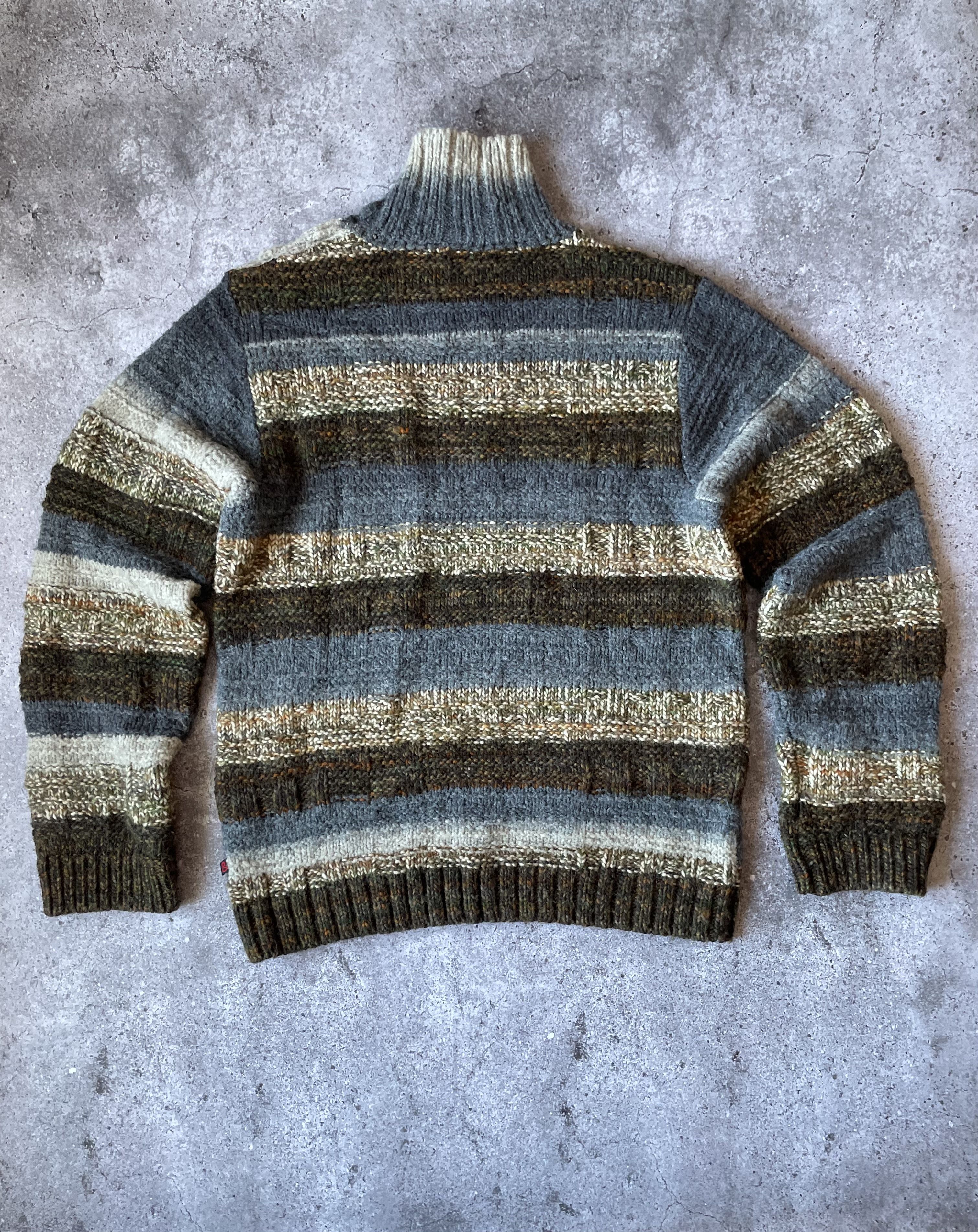 Dolce & Gabbana Archive D&G Dolce & Gabbana Alpaca Blend Striped Knit Size US XL / EU 56 / 4 - 12 Thumbnail